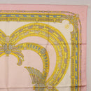 CARTIER Scarf Silk Pink Auth am12074-4