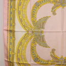 CARTIER Scarf Silk Pink Auth am12074-5