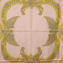 CARTIER Scarf Silk Pink Auth am12074-6
