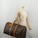 LOUIS VUITTON Monogram Keepall 60 Boston Bag M41422 LV Auth am12081A-22