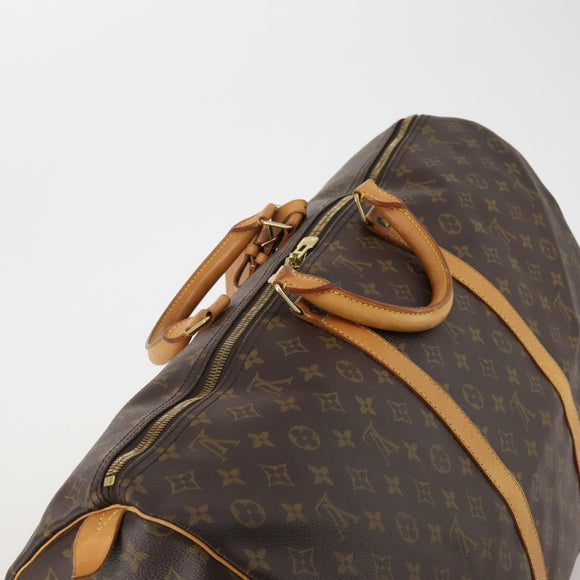 LOUIS VUITTON Monogram Keepall 60 Boston Bag M41422 LV Auth am12081A