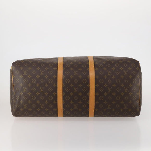 LOUIS VUITTON Monogram Keepall 60 Boston Bag M41422 LV Auth am12081A