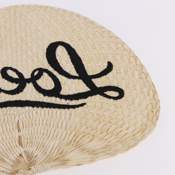 LOEWE Fan Raffia Beige Auth am12083V