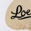 LOEWE Fan Raffia Beige Auth am12083V-4