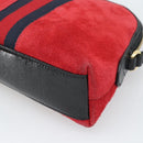 GUCCI Ophidia Sherry Line Shoulder Bag Leather Red Gold 499621 Auth am12084A-10