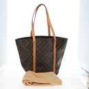 LOUIS VUITTON Monogram Sac Shopping Tote Bag M51108 LV Auth am12086V-12