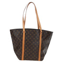 LOUIS VUITTON Monogram Sac Shopping Tote Bag M51108 LV Auth am12086V-13
