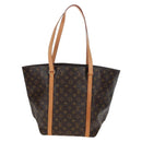 LOUIS VUITTON Monogram Sac Shopping Tote Bag M51108 LV Auth am12086V-2