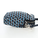 PRADA Mini Shoulder Bag Nylon Blue Silver 1N1860 Auth am12089V-4