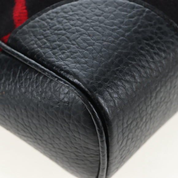 LOUIS VUITTON Covervale Hand Bag Wool Red M95241 LV Auth am12090SAV