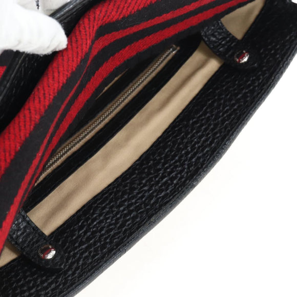 LOUIS VUITTON Covervale Hand Bag Wool Red M95241 LV Auth am12090SAV