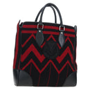 LOUIS VUITTON Covervale Hand Bag Wool Red M95241 LV Auth am12090SAV-1