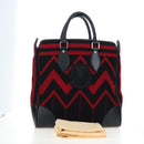 LOUIS VUITTON Covervale Hand Bag Wool Red M95241 LV Auth am12090SAV-12