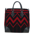 LOUIS VUITTON Covervale Hand Bag Wool Red M95241 LV Auth am12090SAV-2
