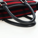 LOUIS VUITTON Covervale Hand Bag Wool Red M95241 LV Auth am12090SAV-7