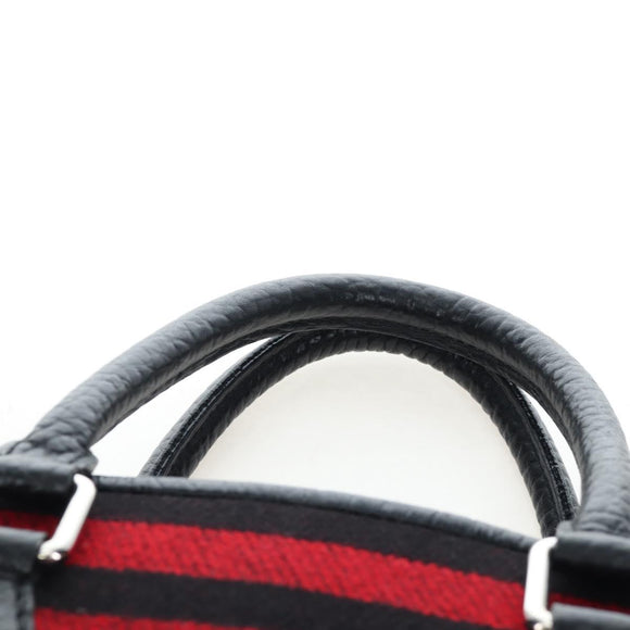 LOUIS VUITTON Covervale Hand Bag Wool Red M95241 LV Auth am12090SAV