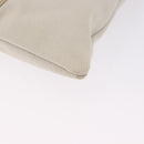 SAINT LAURENT Kahala Tote Bag Canvas Ivory Gold 123435 Auth am12092V-15