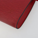 LOUIS VUITTON Epi Pochette Accessoires Pouch Red M52947 LV Auth am12093V-14