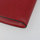 LOUIS VUITTON Epi Pochette Accessoires Pouch Red M52947 LV Auth am12093V-15