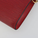 LOUIS VUITTON Epi Pochette Accessoires Pouch Red M52947 LV Auth am12093V-16