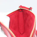 LOUIS VUITTON Epi Pochette Accessoires Pouch Red M52947 LV Auth am12093V-20