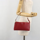 LOUIS VUITTON Epi Pochette Accessoires Pouch Red M52947 LV Auth am12093V-22