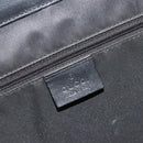 GUCCI GG Canvas Tote Bag Black Silver 002 1064 3444 Auth am12094V-19