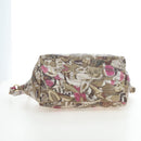 Salvatore Ferragamo Quill Hand Bag Leather 2way Multicolor Gold Auth am12096V-5