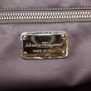 Salvatore Ferragamo Quill Hand Bag Leather 2way Multicolor Gold Auth am12096V-21