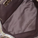 Salvatore Ferragamo Quill Hand Bag Leather 2way Multicolor Gold Auth am12096V-10