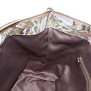 Salvatore Ferragamo Quill Hand Bag Leather 2way Multicolor Gold Auth am12096V-23