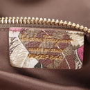 Salvatore Ferragamo Quill Hand Bag Leather 2way Multicolor Gold Auth am12096V-11