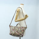 Salvatore Ferragamo Quill Hand Bag Leather 2way Multicolor Gold Auth am12096V-26
