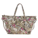 Salvatore Ferragamo Quill Hand Bag Leather 2way Multicolor Gold Auth am12096V-13