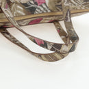 Salvatore Ferragamo Quill Hand Bag Leather 2way Multicolor Gold Auth am12096V-7