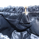 Miu Miu Hand Bag Leather 2way Black Gold Auth am12097SAV-21