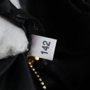 Miu Miu Hand Bag Leather 2way Black Gold Auth am12097SAV-11