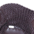 BOTTEGA VENETA INTRECCIATO Cabas PM Bag Leather Brown 141498 Auth am12100SAM-22