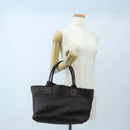 BOTTEGA VENETA INTRECCIATO Cabas PM Bag Leather Brown 141498 Auth am12100SAM-23