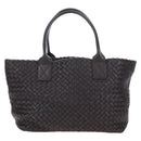 BOTTEGA VENETA INTRECCIATO Cabas PM Bag Leather Brown 141498 Auth am12100SAM-3