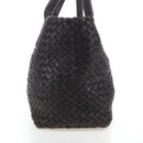 BOTTEGA VENETA INTRECCIATO Cabas PM Bag Leather Brown 141498 Auth am12100SAM-4