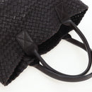 BOTTEGA VENETA INTRECCIATO Cabas PM Bag Leather Brown 141498 Auth am12100SAM-6
