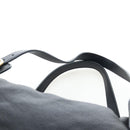 Miu Miu Side Ribbon Tote Bag Leather Black Gold RR1312 Auth am12103SAM-8