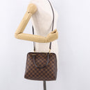 LOUIS VUITTON Damier Ebene Brera Hand Bag N51150 LV Auth am12107V-26