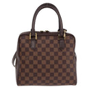 LOUIS VUITTON Damier Ebene Brera Hand Bag N51150 LV Auth am12107V-2