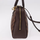 LOUIS VUITTON Damier Ebene Brera Hand Bag N51150 LV Auth am12107V-4
