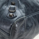 BALENCIAGA The Vero Hand Bag Leather 2way Navy 235216 Auth am12108SAM-17