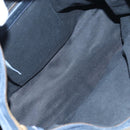 BALENCIAGA The Vero Hand Bag Leather 2way Navy 235216 Auth am12108SAM-10