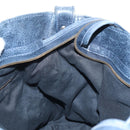 BALENCIAGA The Vero Hand Bag Leather 2way Navy 235216 Auth am12108SAM-24