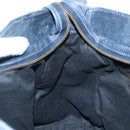 BALENCIAGA The Vero Hand Bag Leather 2way Navy 235216 Auth am12108SAM-25